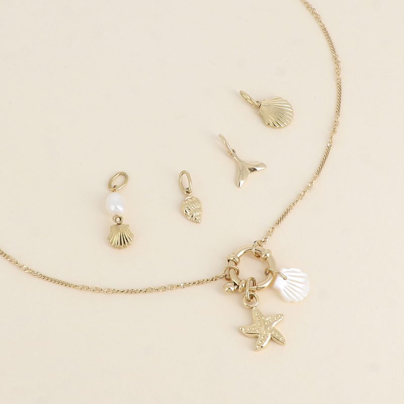 Collier Summer Vibes - Étoile et Coquillage nacré